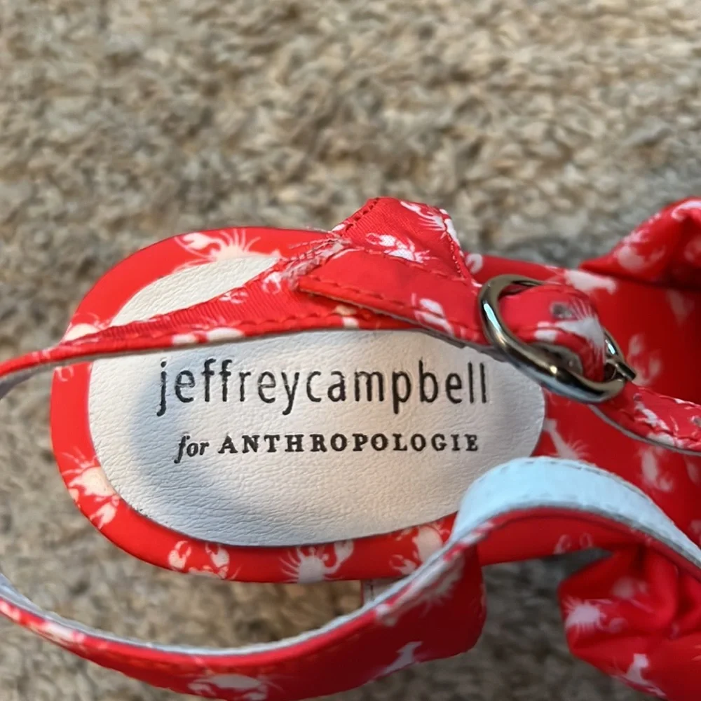 NIB Jeffrey Campbell for Anthropologie Lobster/Crab Heels Size 5 - Picture 6 of 9